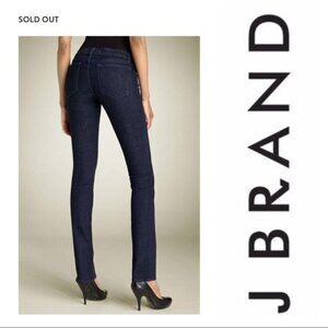J Brand 912 The Pencil Leg Stretch Jeans in‎ Ink Wash Skinny Blue Denim Size 29